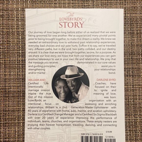 The Lovebyrds’ Story by William and Darlene Byrd Paperback Book - Picture 3 of 3